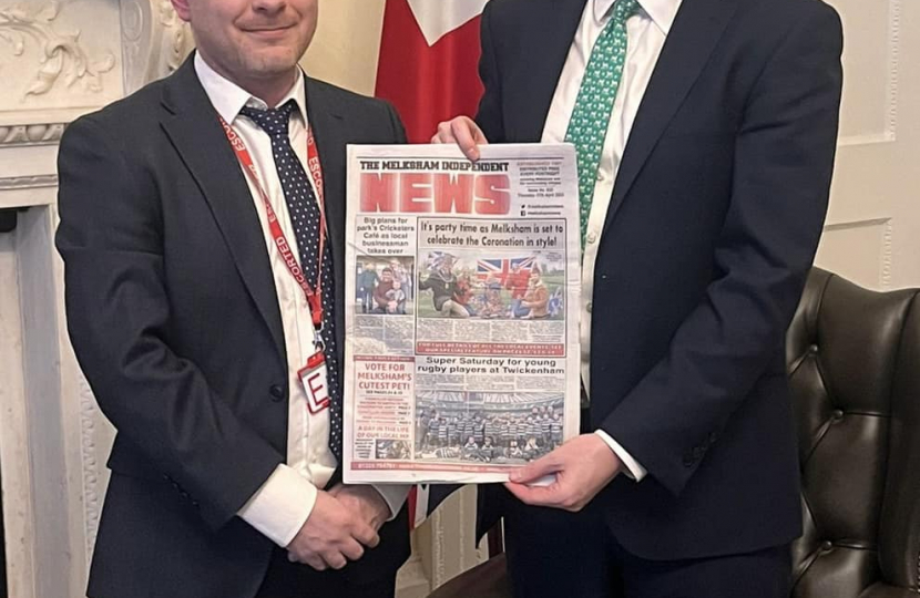 Melksham News and the Deputy Prime Minister 